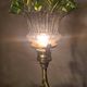 bronze lamp with marble, beautiful work by a bronzier, 1910 at 40 and fine tulip