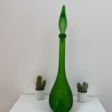 Italian Empoli XL decanter, 60s