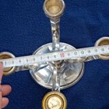 Pair of 4-flame candelabras