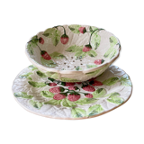 Set salad bowl fruit drainer and dish slurry