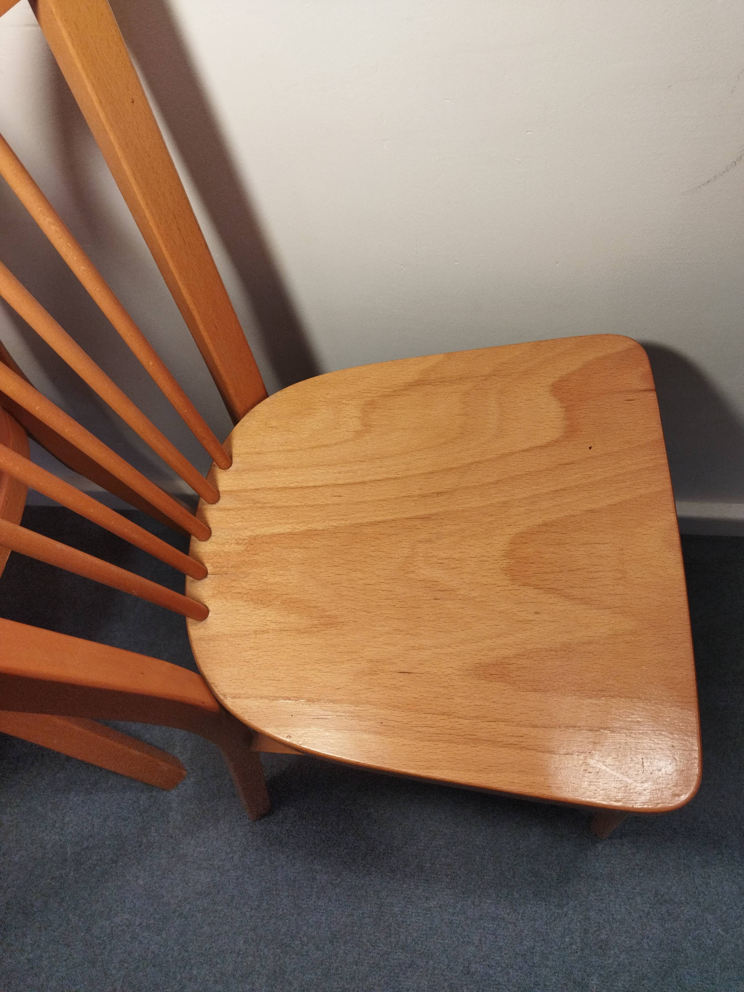 Pair of Baumann bistro chairs