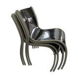 4 chaises de Ron Arad éditées par Kartell