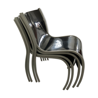 4 chaises de Ron Arad éditées par Kartell