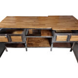 Industrial kitchen island, 1970s