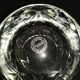 lot of 3 glass cup saint louis crystal massenet