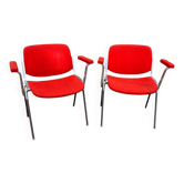 Pair of Castelli armchairs