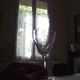 12 glasses Crystal cut sweet wine says glasses to "Monbazillac"