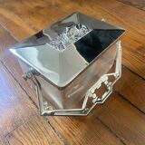 Old glass box for cake/ice cubes