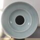 Vintage architectural vase in two-tone ceramic