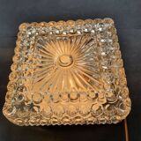 Large ceiling light or vintage wall sconce from the 1970s.