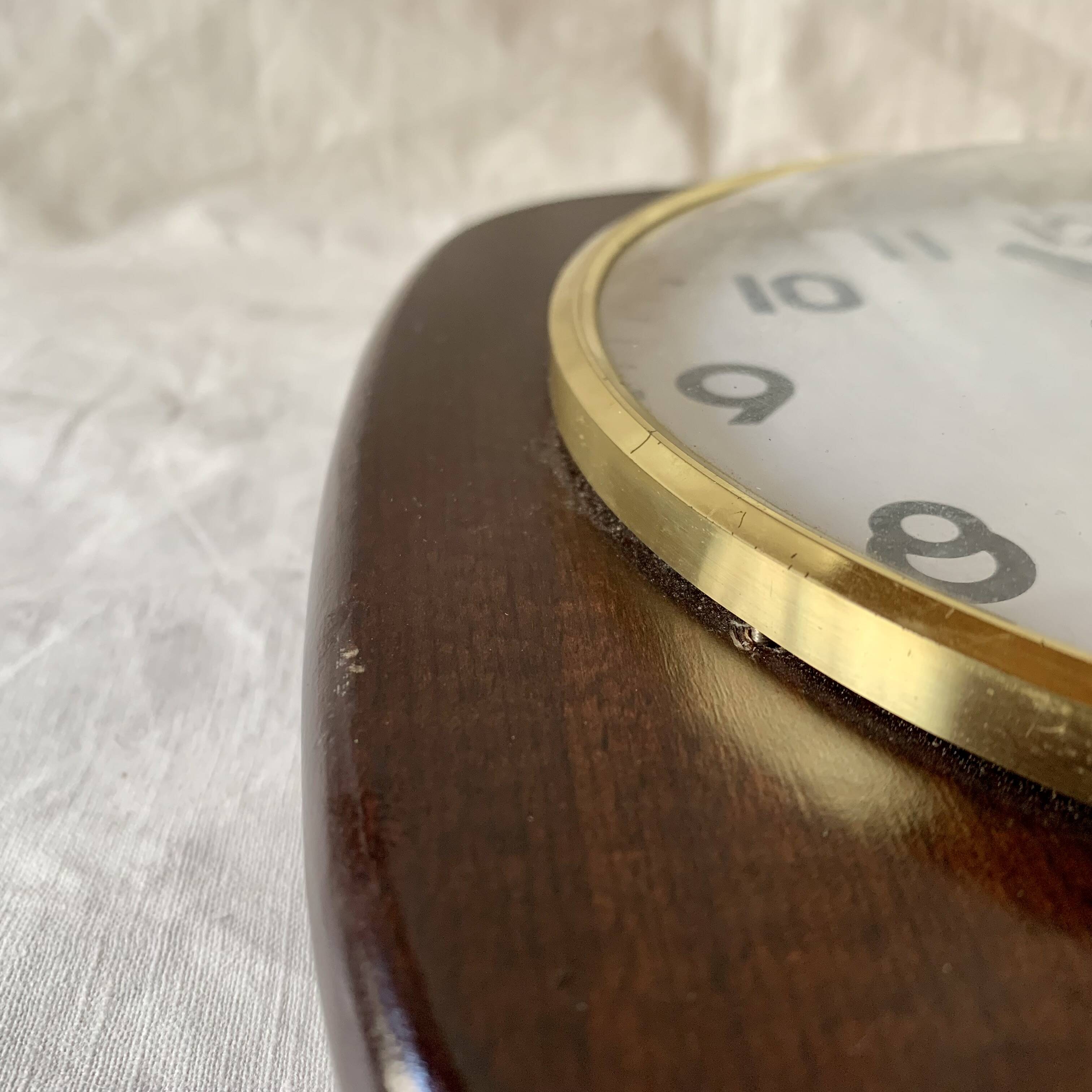 Jaz Electronic vintage wooden wall clock