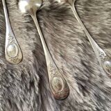 Cailar Bayard silver metal soup spoons