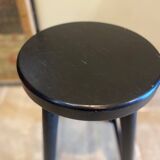 Old black stool
