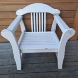 Vintage wooden outdoor furniture