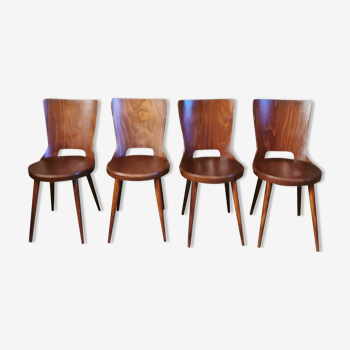 4 Baumann model Dove chairs