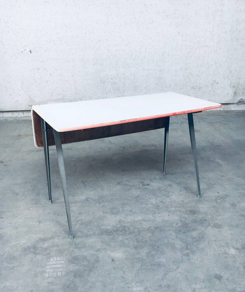 Dutch Industrial Desk attributed to Wim Rietveld for Ahrend De Cirkel, Netherlands, 1960s