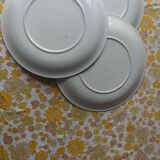 Plats Fenal Badonviller jaune et blanc des années 20