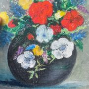 Flower bouquet painting