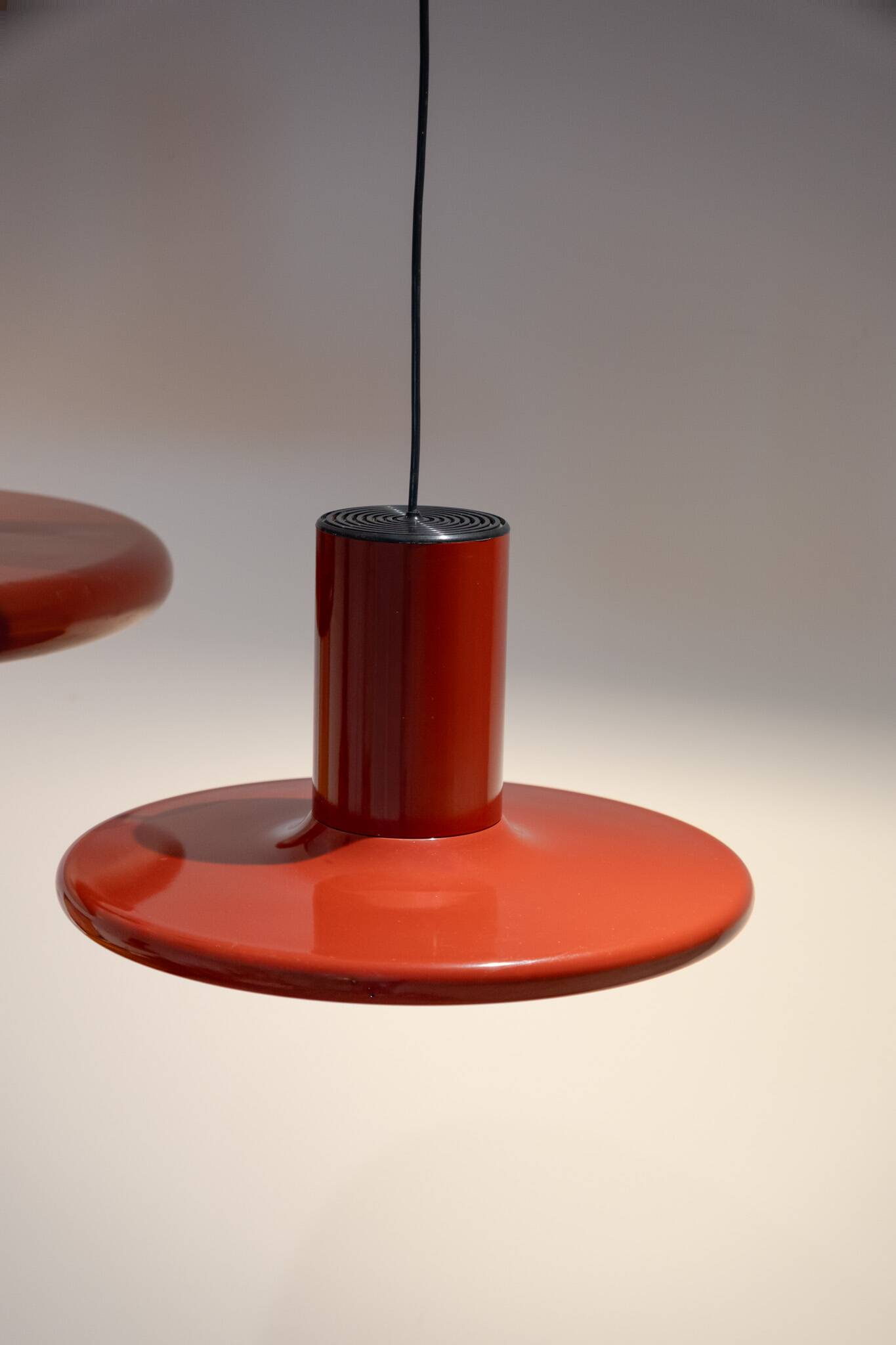 Three Pendolita-Lita pendant lights, 1960s