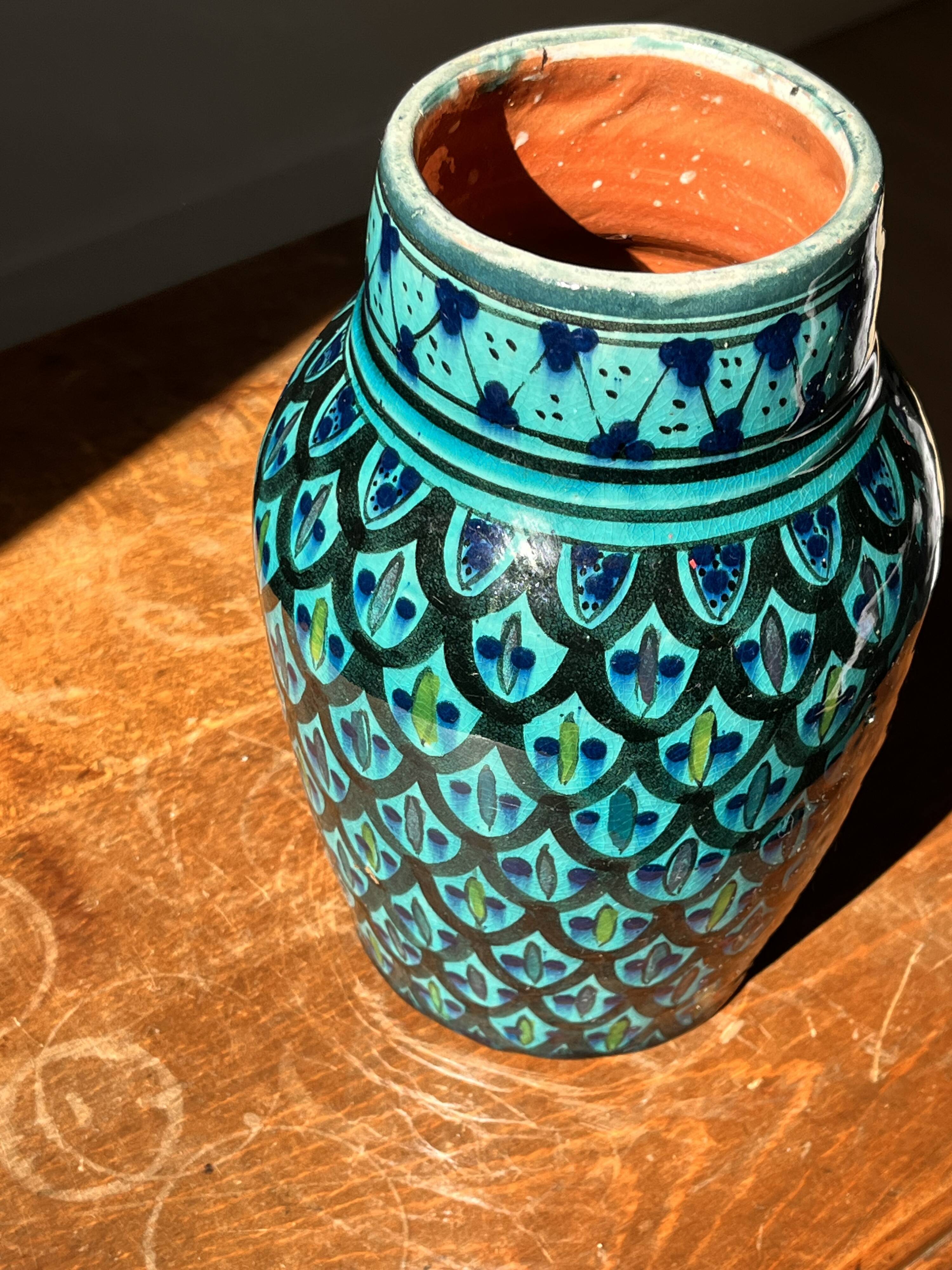 Oriental ceramic vase
