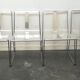 Filglass chairs by Jacques Charpentier plexi 1970