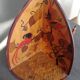 Art Nouveau corner shelf signed Clarry