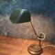 Lampe de bureau en laiton