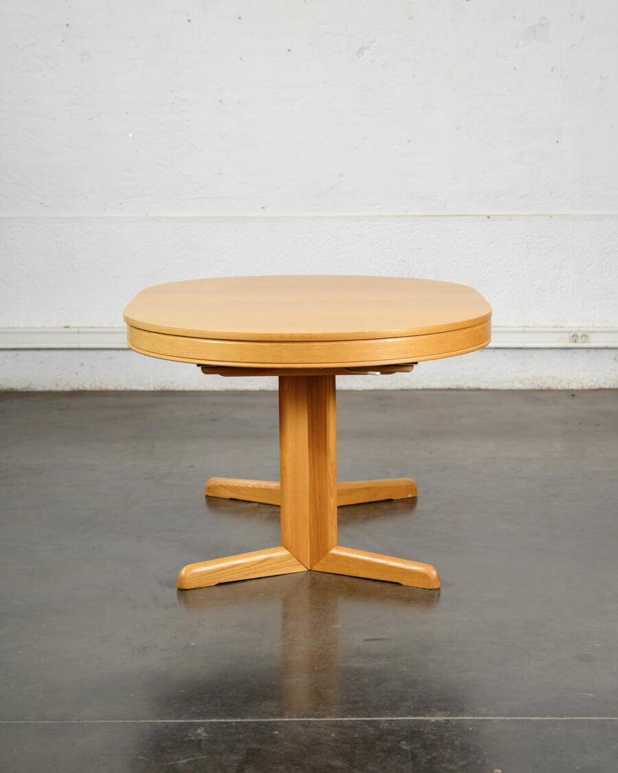 Light oak dining table