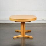 Light oak dining table