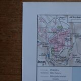 Original lithograph on Palestine