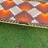 Pair of vintage Lafuma sun loungers in perfect condition