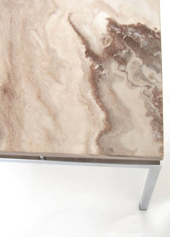 Table basse en marbre de Stiemsma, années 1960