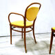 Set of 9 model 215 dining chair  for Thonet, Austria 1980s