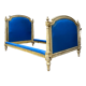 Pair of lacquered wooden beds Louis XVI XIXth