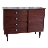 Scandinavian style wooden sideboard - 1960s