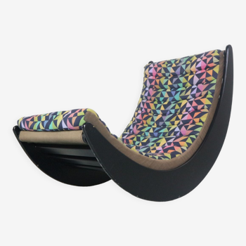 Verner Panton "Relaxer 2" Rocking Chair by Rosenthal, 1970s