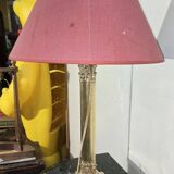 Empire-style lamp in gilded bronze