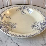 Flat hollow Iron earth model "July" lilac late nineteenth