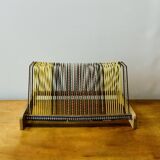 Vintage record holder for 50 vinyls - 1960s