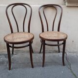 Pair of bistro chairs