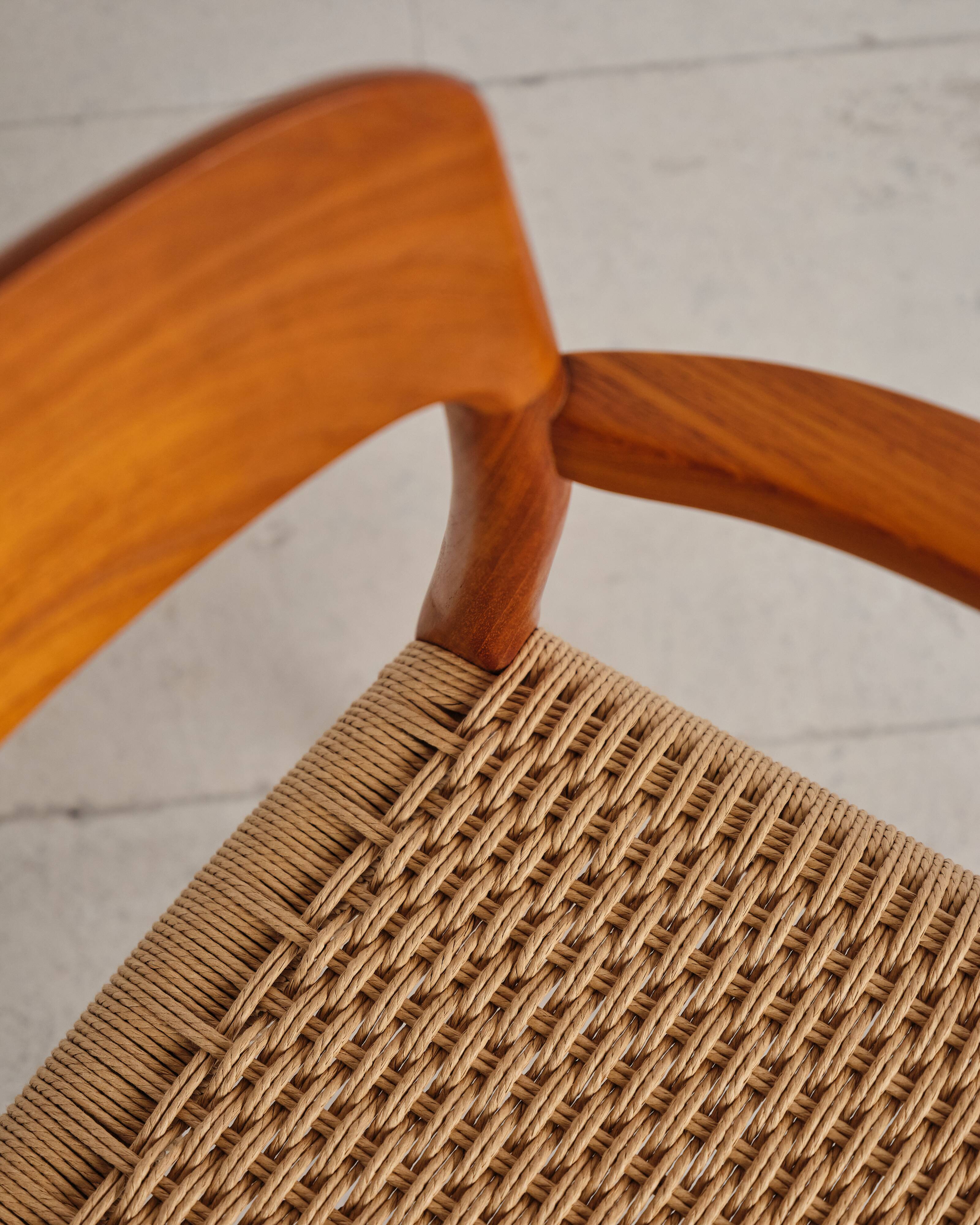 Armchair 56 in teak from the mid-century by Niels O. Møller, J.L. Moller