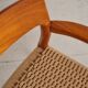 Armchair 56 in teak from the mid-century by Niels O. Møller, J.L. Moller