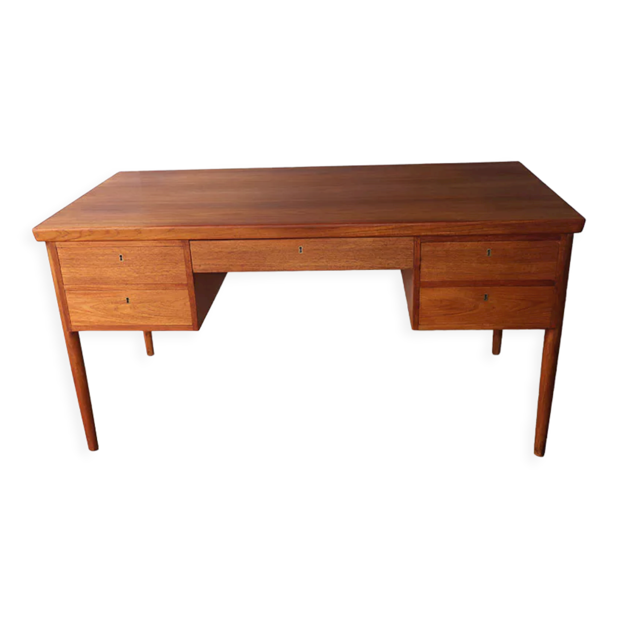 Bureau scandinave Danois en teck vers 1960