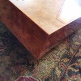 Gold magnifying glass coffee table 70