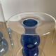 Duo of blown glass vases in Scandinavian style