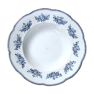 Assiette creuse Badonviller modèle Richelieu