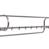 Art Deco Chrome wall Coat Rack Holland 1930s