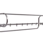 Art Deco Chrome wall Coat Rack Holland 1930s