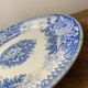 Old Sarreguemines earthenware dish