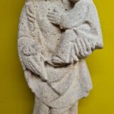 Sandstone Statue Of Madonna And Child, Circa 1930